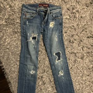 LTB1948 jeans straight leg distressed